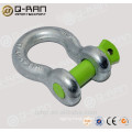 US type adjustable bow shackle with clevis pin